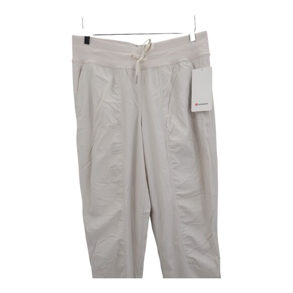 Lululemon Dance Studio Medium Rise Joggers Lined Size 10 White Opal NWT - Picture 2 of 10